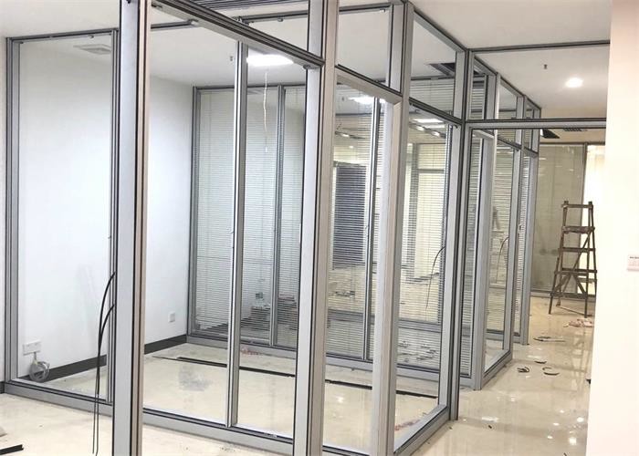 Доказательство шума закалило разделы офиса стеклянной стены Demountable