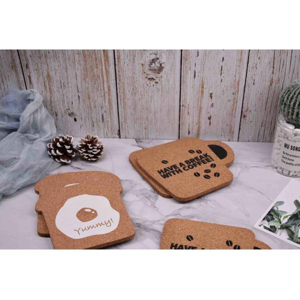 OEM Yuelin персонализировал торт оптовой чашки каботажных судн пробочки форменный сформированный для стеклянных чашек