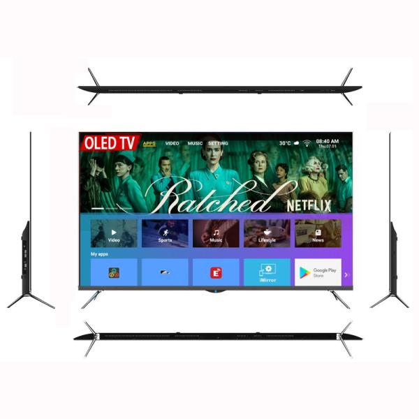 4K HDR OLED Smart TV UHD Resolution Hotel Television con luz de fondo LED