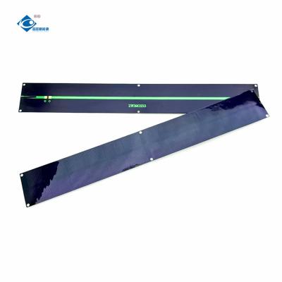 3W New Arrival 0.5A Waterproof PET Solar Panel ZW-39053 Mini Semi Flexible Solar Panels 6V