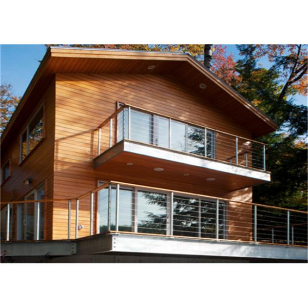 Professional Diy Stainless Steel Wire Rope Balustrade For Sports Centers