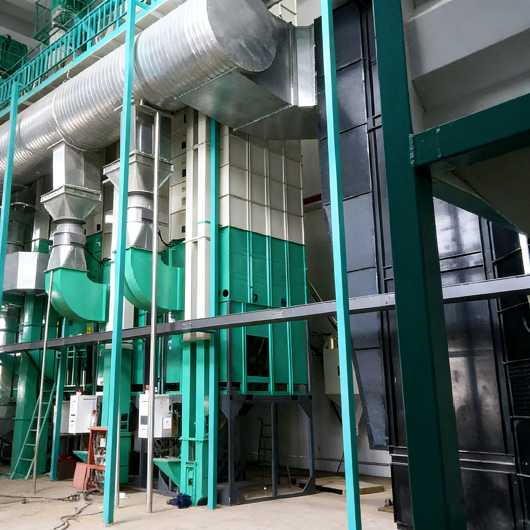 200TPD 14000m3/H Paddy Dryer Machine Corrosion Resistance