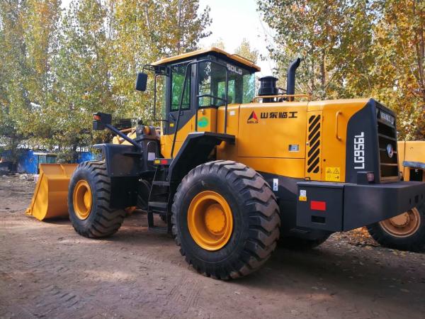 SDLG LG956L 2022 año usado cargador de ruedas SDLG cargador de ruedas con motor potente