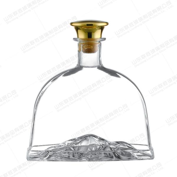 Hot Stamping Glass Wine Bottles Base Material And Surface Handling For Wine