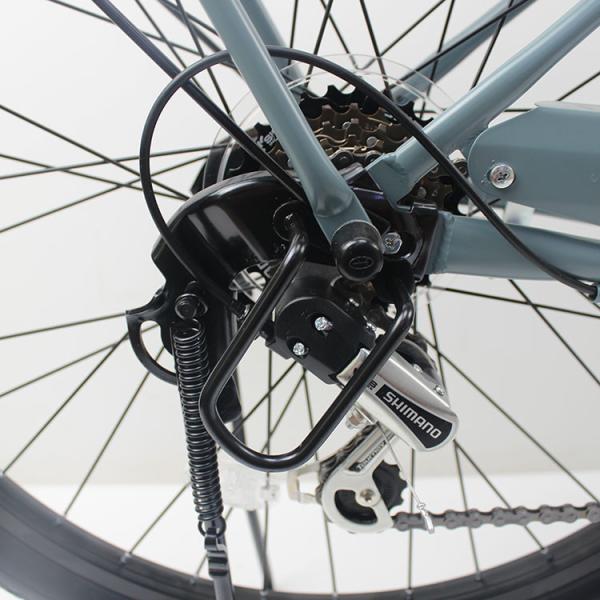 Шестискоростные углеродные городские велосипеды 26 в велосипеде женщины с регулируемым сиденьем