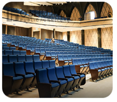 Flameproof Cinema Chair With Cup Holder