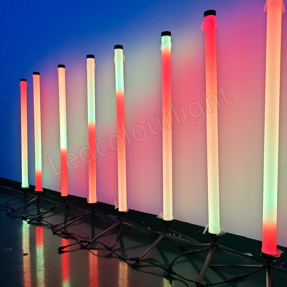 50mm Diameter DC24V DMX512 Control LED Pixel Tube for Stage and Event Lighting