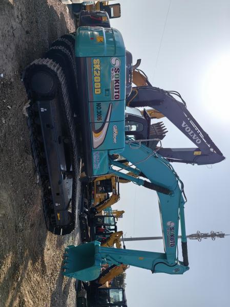 SK200 - 8 Used Kobelco Excavators 20600kg 20 Ton Digger Medium Tracked Earth Moving