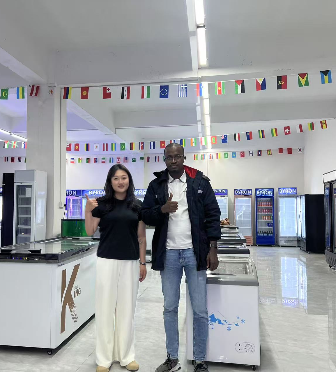 OEM Vegetable Display Refrigerator Supermarket Showcase Refrigerator