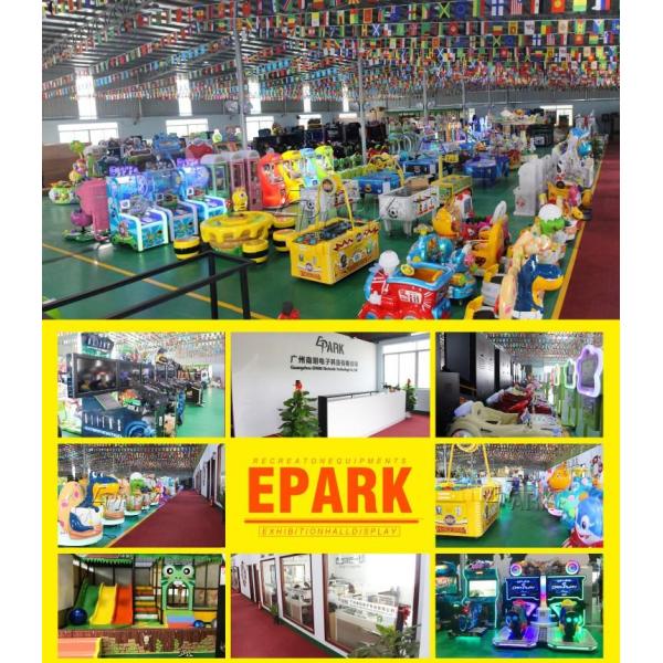 Happy Scooter Redemption Amusement Game Machines / Children Jumping Games