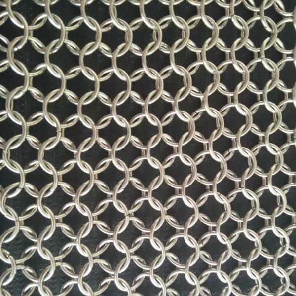 Architectural Aluminum Mesh Coil Drapery for Partition Curtain Divider