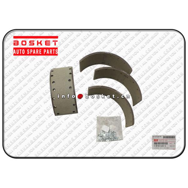 тормоз 5878316922 5-87831692-2 Исузу разделяет задний набор обкладки тормоза для НКР75 4ХК1