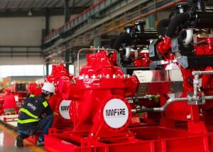 UL Listed FM Approved 2500 GPM Diesel Engine Driven Fire Pump