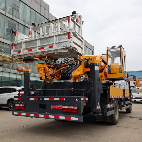 cheap price Jianghuai 40m aerial work vehicle  telescopic boom  Aerial work lifting equipment with basket