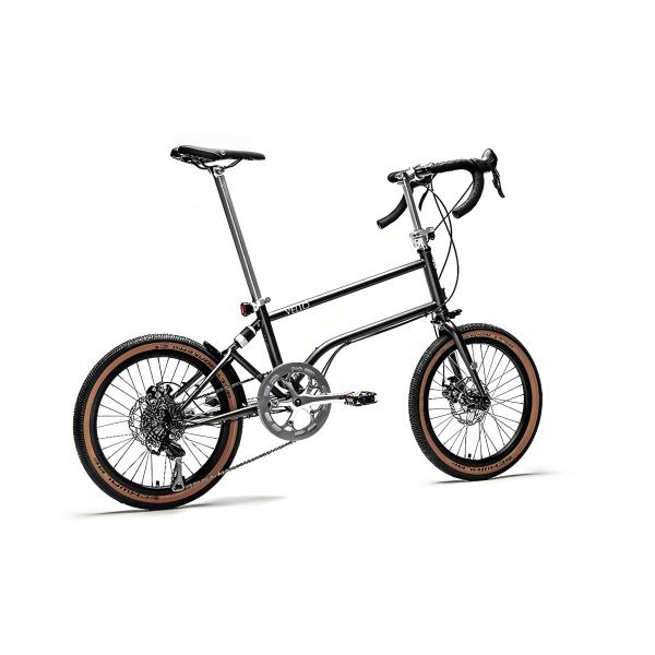 Мужчины Женщины Дисковые тормоза Сгибающий карманный велосипед Велосипед Алюминиевый сплав 20 дюймов