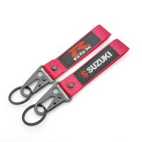 Suzuki GSX Motoculture Regalo - Nylon rojo duradero y sistema de doble carabinero seguro
