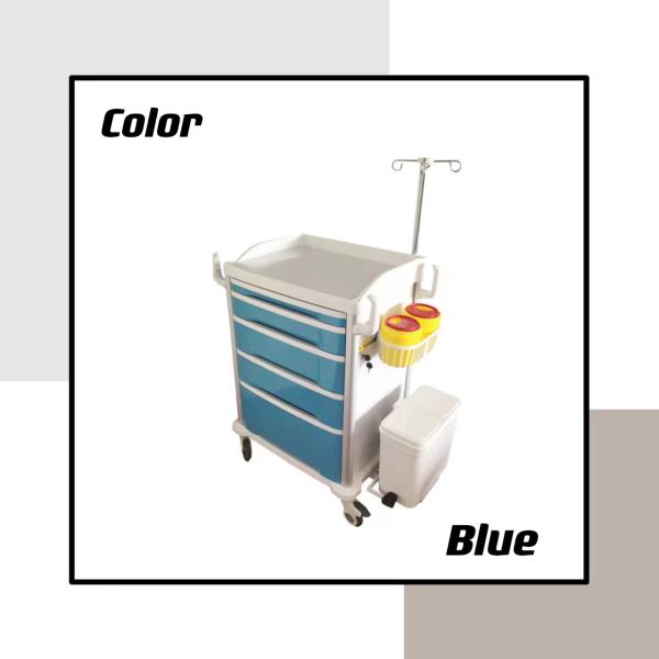 Синь машины скорой помощи больницы машины скорой помощи медицинского ABS мебели пластиковая