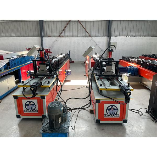 “Door Shutter Roll Forming Machine Equipped with Hydraulic Cutter and PLC Control for Automated and Shutter Manufacturing”