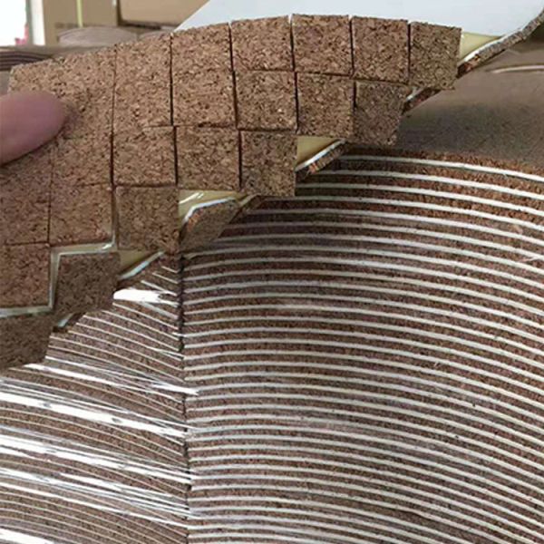 Customizable Size Glass Cork Pads Heat Insulation For Glass Protection