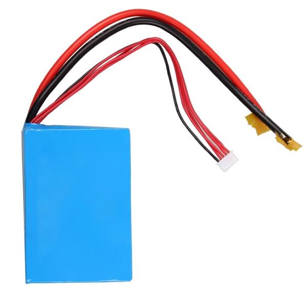 18650 Battery Pack | Rechargeable 2.5Ah 12.8 Volt Lithium Ion Battery Pack with Dual Output Ports for Smart Home Devices | IEC62133 China Manufacturer