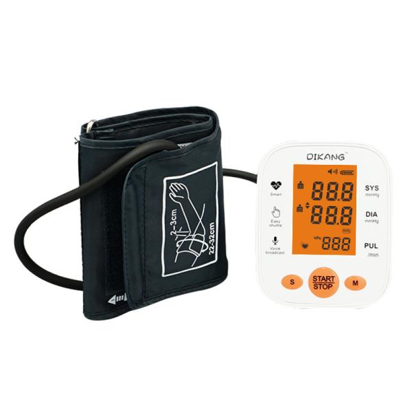 Мониторы 1000pcs кровяного давления домочадца OEM домашние медицинские освещают монитор контржурным светом BP руки