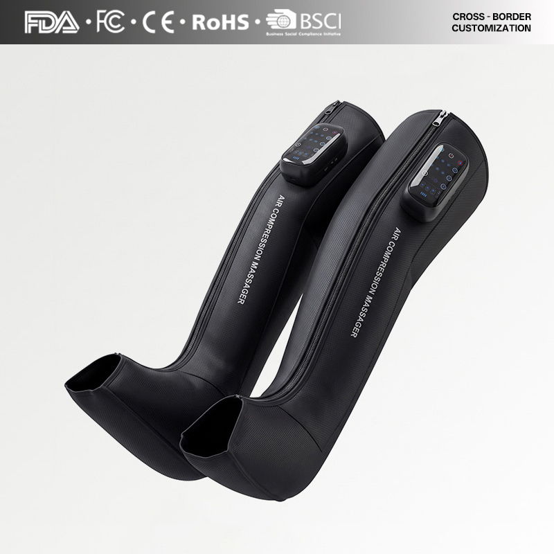 ZN-HY02 Professional Air Compression Leg Massager with Heat, Portable Cordless