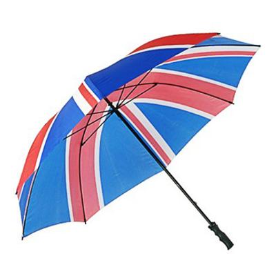 Auto 8 reforços abertos que dobram o guarda-chuva do golfe Windproof