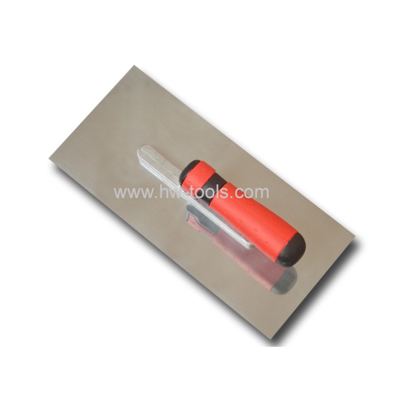Plastering trowel with rubber handle HW02222