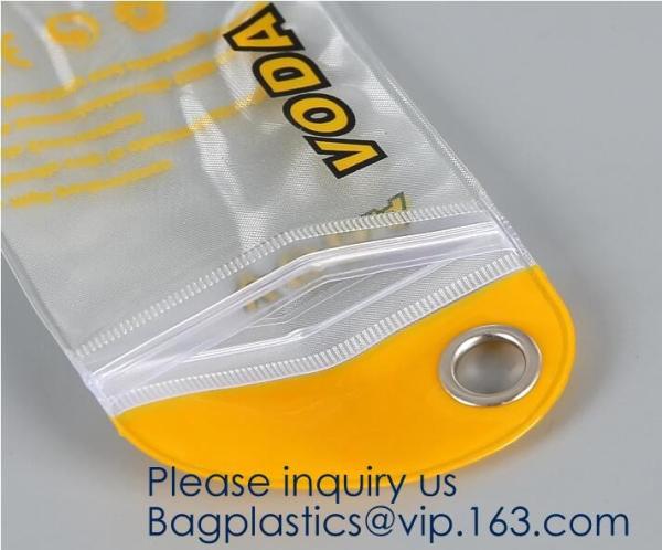 Self Sealing PVC Plastic Zip Lock Bag Thick Clear k Earrings Jewelry Bag Packaging Storage Bags bagease bagplastic