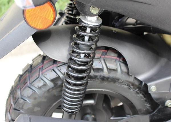 Mini Gas Motor Scooter , 50cc 125cc Moped Plastic Body Material CDI Lgnition System