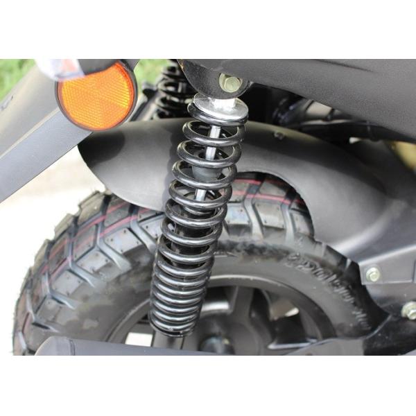 Mini Gas Motor Scooter , 50cc 125cc Moped Plastic Body Material CDI Lgnition System