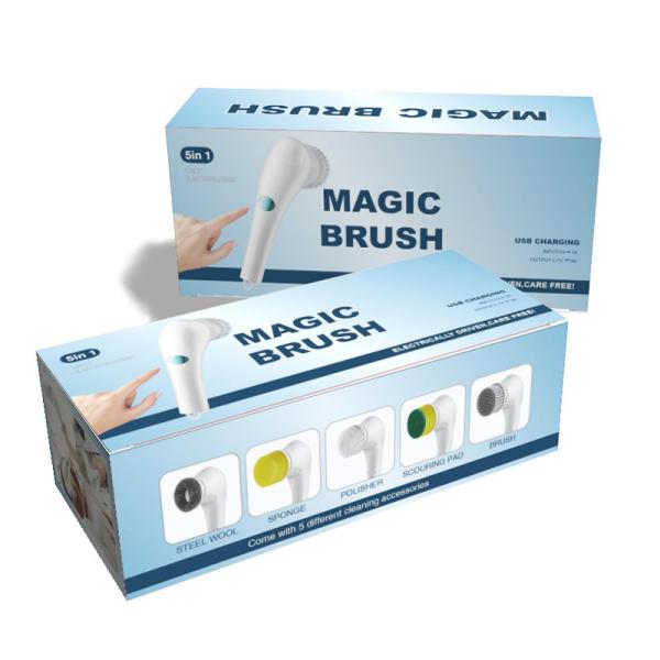 Replaceable Brush Heads Handheld Cleaning Brush for Electric Spin Scrubber in Kitchen