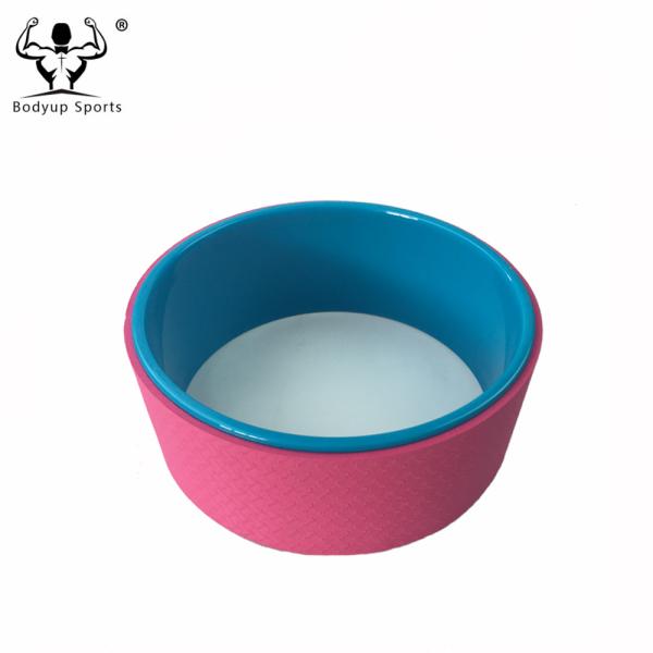 OEM 33*13cm Yoga Wheel For women , Yoga Power Wheel ABS TPE Material