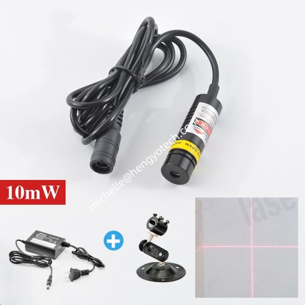 10MW Red Cross Laser AC Servo Motor with Plastic Material for Industrial Equipment