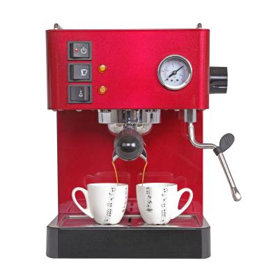O café alto do botão de interruptor da alavanca faz à máquina café produto a cor de aço inoxidável para o material do aço do uso 220V da casa
