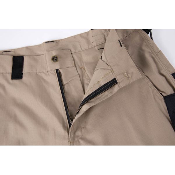 Water-Resistant Outdoor Work Pants with Adjustable Waist Straps and Zipper Cargo Pockets Tactical Cargo Pants