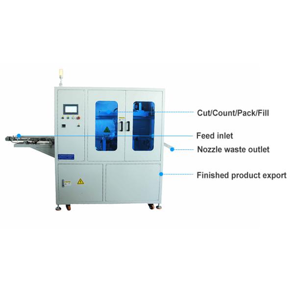 Xingke Flat Mouth Heat Shrinking Pe Heat Sealing Bag Automatic Cable Tie Packaging Machine