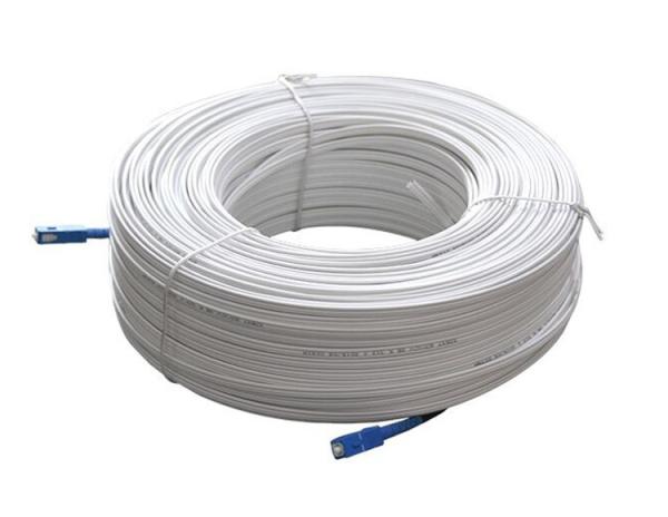 5.0mm Ftth Drop Cable , Fiber Optical Patch Cord Single Mode / Multimode