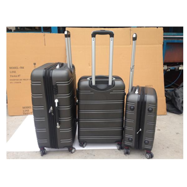 Waterproof ABS Trolley Luggage Set 3 Pieces For Traveling Around The World