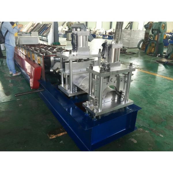 Steel Metal Roof Glazed Tile Roll Forming Machine With Hydraulic Cutter