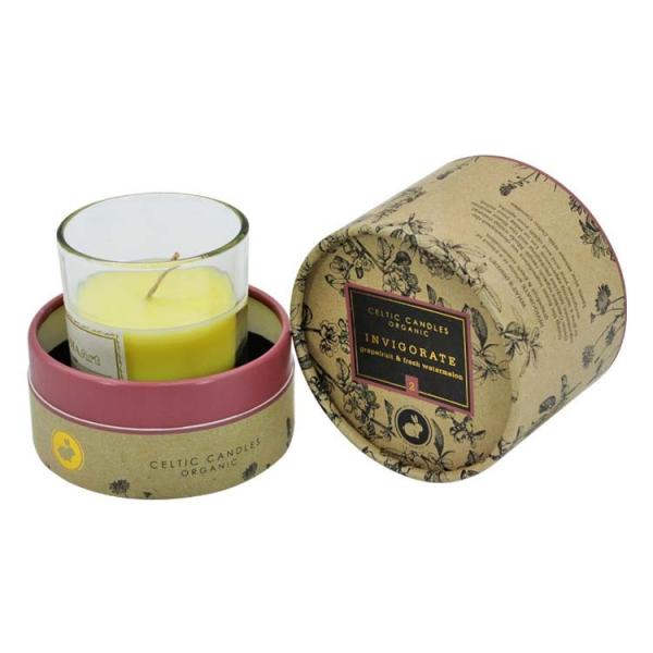 Изготовленная на заказ трубка упаковывая твердую коробку свечи для Tealight