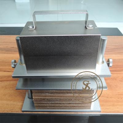 Equipamento de testes de aço inoxidável de matéria têxtil, verificador da perspiração para o teste da rapidez de cor