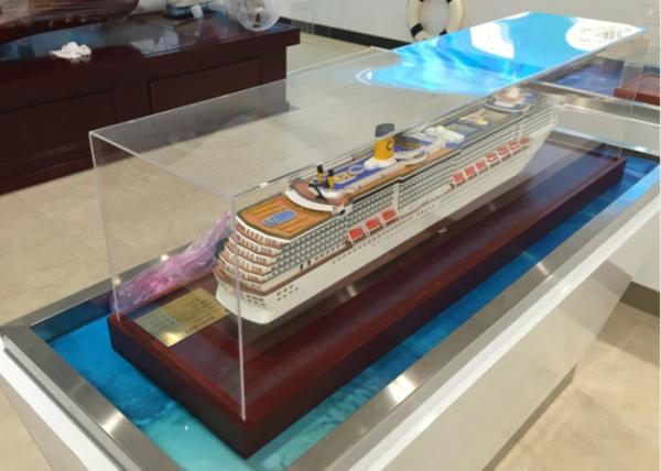 Creative  Plastic Cruise Ship Models Costa Atlantica Cruise Ship Shaped Restore