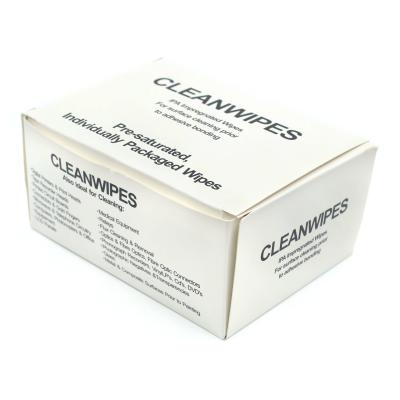 Pre Saturated Fiber Optic Cleaning Kit IPA Fiber Optic Cleaning Wipes 50 Wipes