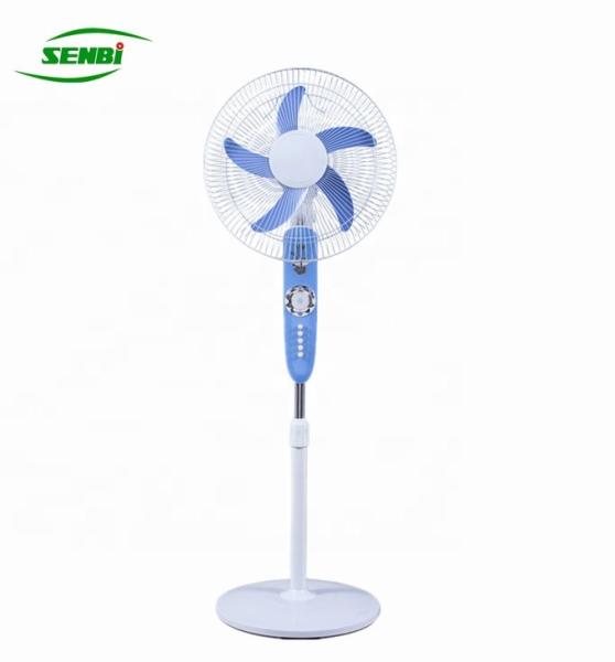 16 Inch 12v Dc Solar Cooling Fan Floor Standing With 100% Dc 12v Copper Motor