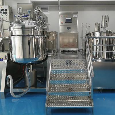 200 Liter Vacuum Emulsifier Mixer 540kg with heating function