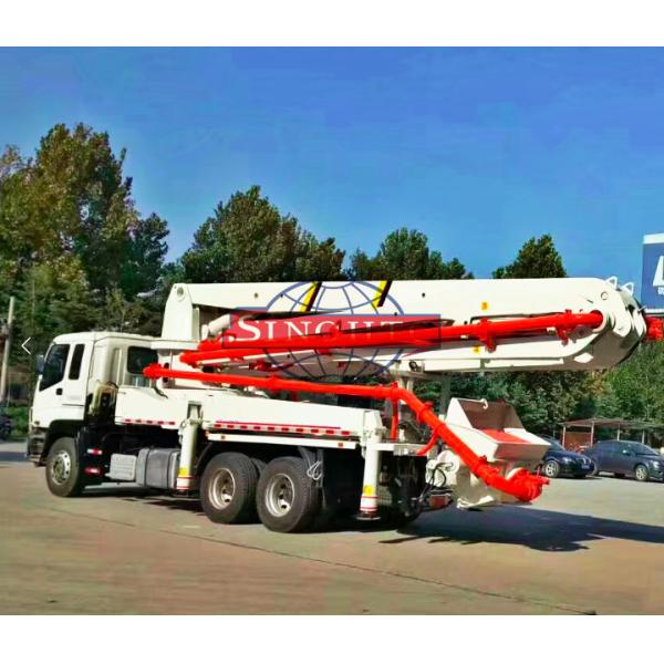 6x4 HOWO 42m Concrete Transport Truck Construction Concrete Pump Truck