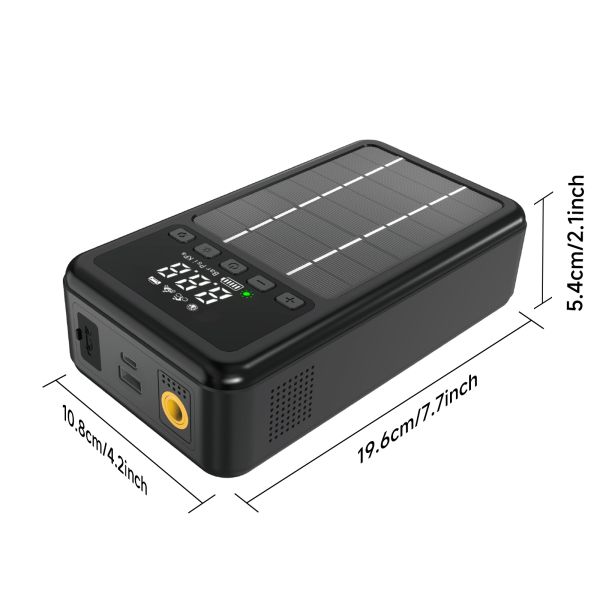 Car 24V Battery Jump Starter Emergency Lithium Battery Booster 150PS Air Compressor For Car Tires