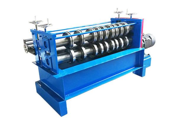 A máquina de corte de aço da cor azul, 9 lâminas cobre o peso de corte 1000KG da máquina