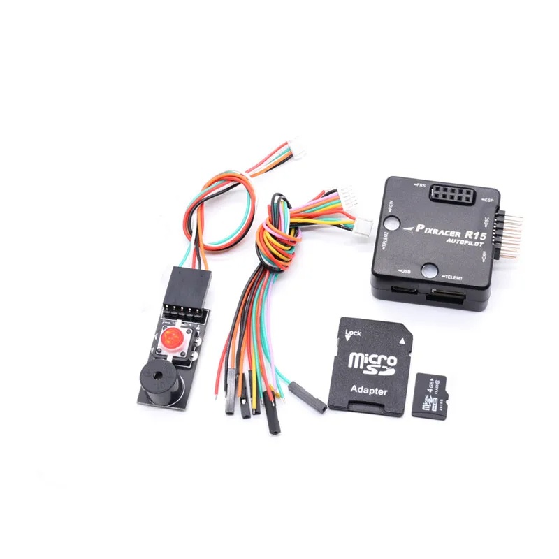 Pix R15 Autopilot PX4 Flight Controller M8N/M9N/M10 GPS Radio Telemetry V6 Racing Drone Parts Plastic Material Remote Drone